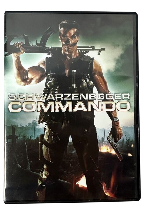 Commando Schwarzenegger DVD 1985 R Action Arnold Schwarzenegger 20th Century Fox - Picture 1 of 6